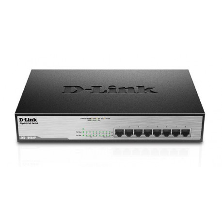 D-Link switch neupravljivi, DGS-1008MP