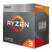AMD CPU Desktop Ryzen 3 4C/4T 3200G (4.0GHz,6MB,65W,AM4) box, RX Vega 8 Graphics, with Wraith Stealt