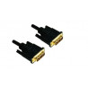 NaviaTec DVI-D kabel M-M, 5m, crni