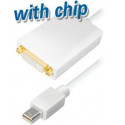 Transmedia Mini DisplayPort plug to DVI jack