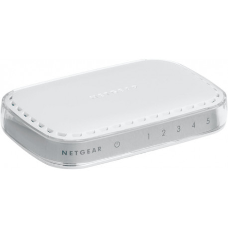 Netgear GS605-400PES mrežni prekidač Neupravljano L2 Gigabit Ethernet (10/100/1000) Bijelo