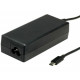 Roline USB TIP-C strujni adapter, 65W, utor za 3-pinski kabel ("Mickey Mouse")