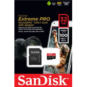 SanDisk Extreme PRO microSDHC 32 GB, memory card (UHS-I U3, V30)
