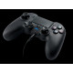 NACON PS4 ASIMETRIČNI BREZŽIČNI IGRALNI PLOŠČEK, ČRN
