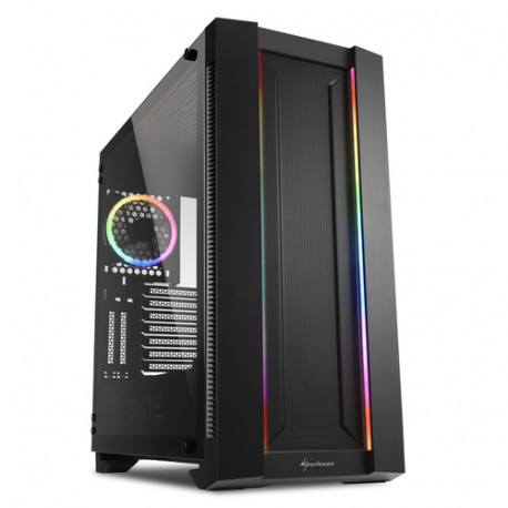 Sharkoon ELITE SHARK CA200M Midi ATX Tower Crno