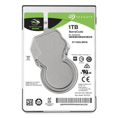 SEAGATE Barracuda 1TB HDD SATA 6Gb/s 5400rpm 2.5in