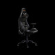 Gaming chair, PU leather, Cold molded foam, Metal Frame, Butterfly mechanism, 90-150 dgree, 3D armre