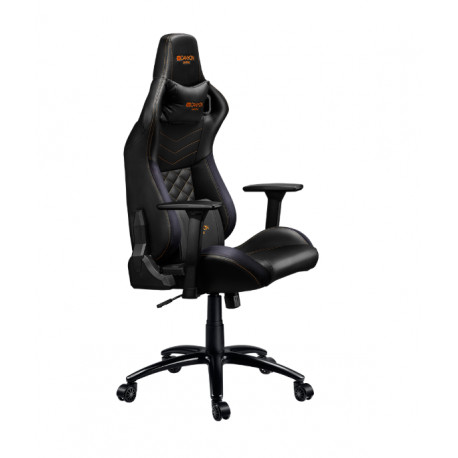 Gaming chair, PU leather, Cold molded foam, Metal Frame, Butterfly mechanism, 90-150 dgree, 3D armre