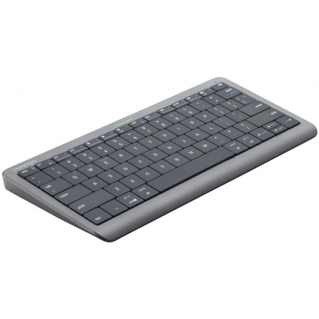 Click&Touch, wireless multimedia keyboard for Smart-TV with touchpad embedded into keys, auto-switch