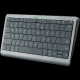 Click&Touch, wireless multimedia keyboard for Smart-TV with touchpad embedded into keys, auto-switch