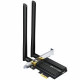 TP-Link AX3000 Wi-Fi 6 Bluetooth 5.0 PCI Express Adapter, 2402Mbps at 5 GHz + 574Mbps at 2.4 GHz, In