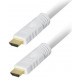 Transmedia High Speed HDMI cable with Ethernet 1m White