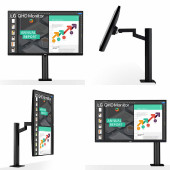 LG 31,5" 32UN880, UHD, HDMI, DP, USB-C, ergo