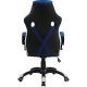 Gaming chair Bytezone Racer PRO (black-grey-blue)
