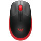 LOGITECH M190 Full-size wireless mouse - RED - 2.4GHZ - EMEA - M190
