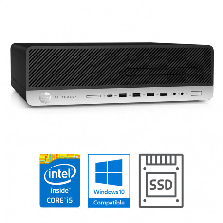 HP EliteDesk 800 G3 SFF i5-7500 + 8GB + SSD