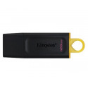 KINGSTON 128GB USB3.2 Gen1 DT Bk+Yellow