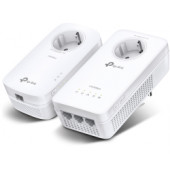 TP-Link AV1300 Powerline bežični mrežni adapter, 300Mbps/867Mbps (2.4GHz/5GHz), 2×2 MIMO, 3×GLAN, HomePlug AV, Plug and