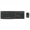 LOGITECH MK295 Silent Wireless Combo - GRAPHITE - HRV-SLV - 2.4GHZ - N/A - INTNL
