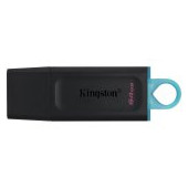 KINGSTON 64GB USB3.2 Gen 1 DataTraveler Exodia (Black + Teal)