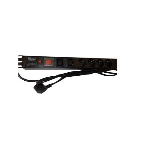 NaviaTec 7 Outlet Power Distribution Unit 5x Schuko 2x IEC C13
