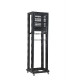 NaviaTec 19" 4 Post Open Frame Rack, 42U Black