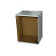 NaviaTec Wall Cabinet 540x600 9U Single Section