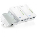 AV500 2-port Powerline WiFi  Extender 3-pack KIT, including 2 TL-WPA4220  and 1 TL-PA4010, 500Mbps P