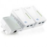 AV500 2-port Powerline WiFi  Extender 3-pack KIT, including 2 TL-WPA4220  and 1 TL-PA4010, 500Mbps P