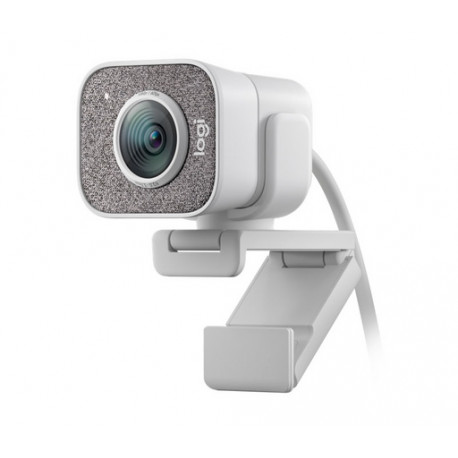 Spletna kamera Logitech StreamCam, bela, USB