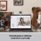 Spletna kamera Logitech StreamCam, bela, USB