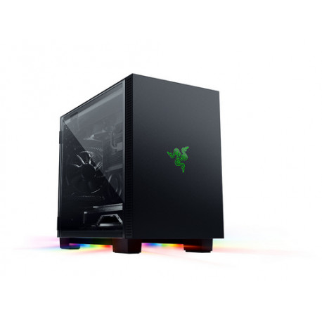 Računalniško ohišje Razer Tomahawk Mini-ITX, aluminij, kaljeno steklo