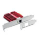 TPLink 10 Gigabit PCI Express Network Adapter, 1× PCI Express 3.0 x4, 1× RJ45 Gigabit/Megabit Port,
