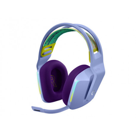 Slušalke Logitech G733 LIGHTSPEED, vijolične