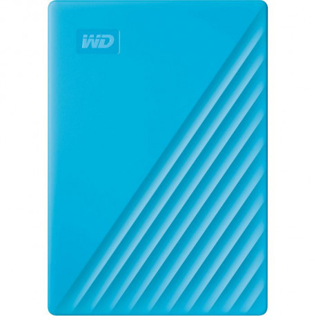 WD My Passport 4TB portable HDD Blue