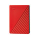 WD My Passport 4TB portable HDD Red