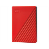 WD My Passport 4TB portable HDD Red