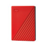 WD My Passport 4TB portable HDD Red