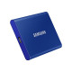 SAMSUNG Portable SSD T7 2TB blue