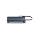 Priključna postaja USB-C, 11 in 1, 3x USB 3.0, 1x USB 2.0, HDMI, VGA, avdio, čitalec kartic, RJ45, PD 100W, ORICO WB-11P