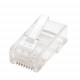 LAN konektor, RJ45 Cat.5e, UTP, pakiranje 100kom., za stranded kabel