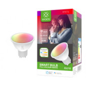 WOOX WiFi Smart LED Spot RGB+CCT žarulja GU10, 5.5W, 400lm, 2700-6500K, WooxHome app, glasovna kontrola - Alexa & Google Assi