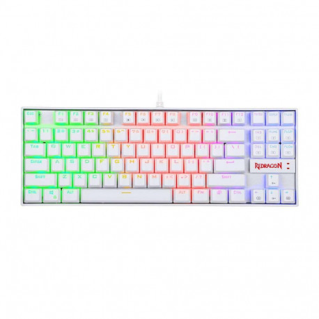 REDRAGON KUMARA 2  K552-2 RGB, mehanska tipkovnica bele barve