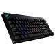 Tipkovnica Logitech G PRO, GX Blue Clicky, USB, SLO g.