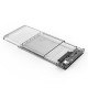 Zunanje ohišje za HDD/SSD 2,5" USB-C 3.1 Gen2 UASP v SATA3, prozorno, ORICO 2139C3-G2-CR