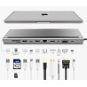 Asonic USB Tip C, 11u1,HDMI/VGA/SD/RJ45/U3