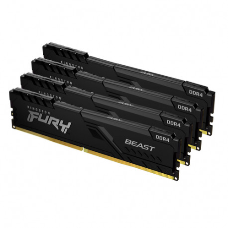 Kingston Technology FURY Beast memorijski modul 128 GB 4 x 32 GB DDR4 3600 MHz