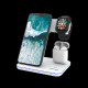 CANYON WS-302 3in1 Wireless charger, with touch button for Running water light, Input 9V/2A, 12V/2A,