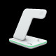 CANYON WS-302 3in1 Wireless charger, with touch button for Running water light, Input 9V/2A, 12V/2A,