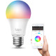 TP-Link Tapo L530E Smart Wi-Fi Light Bulb, Multicolor, 2.4 GHz, IEEE 802.11b/g/n, E27 Base, 220–240